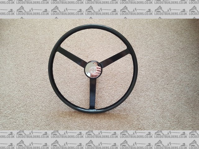 steering wheel after